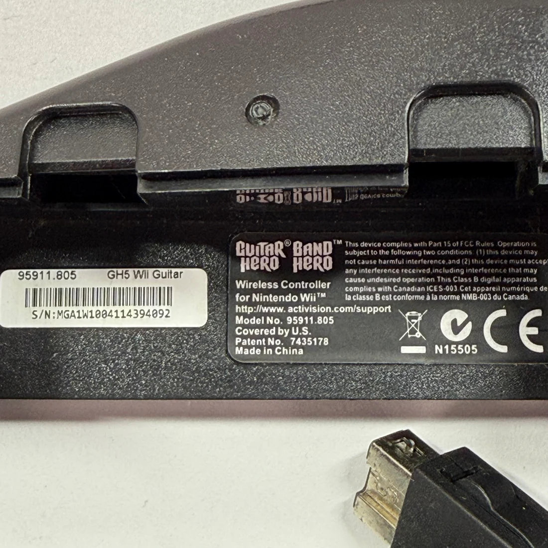 Nintendo Guitar Hero Controller Red GH5