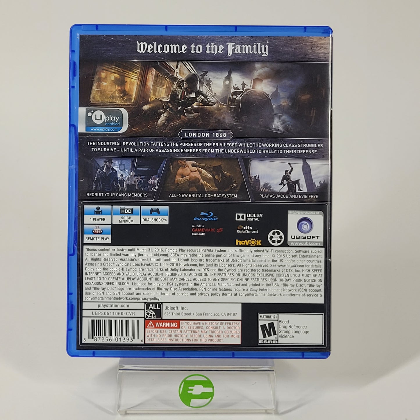 Assassin's Creed: Syndicate [Limited Edition] (Sony PS4, 2015)