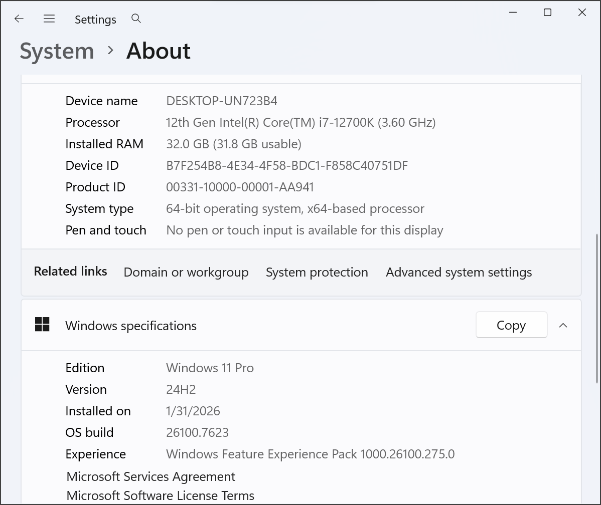 Cougar Custom PC i7-12700KF 3.60GHz 32GB RAM 1TB SSD ASUS GeForce RTX 2070
