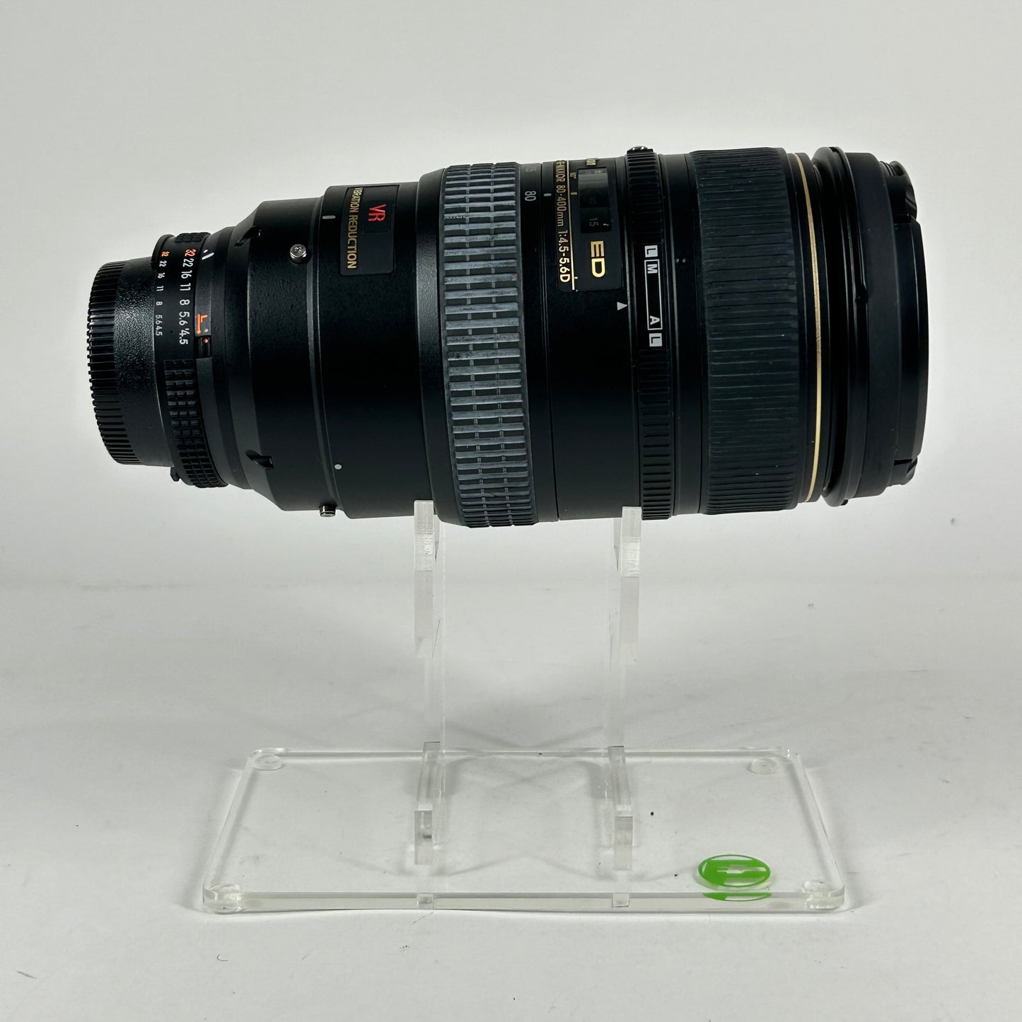 Nikon AF VR-NIKKOR 80-400mm f/4.5-5.6 VR Zoom Lens F