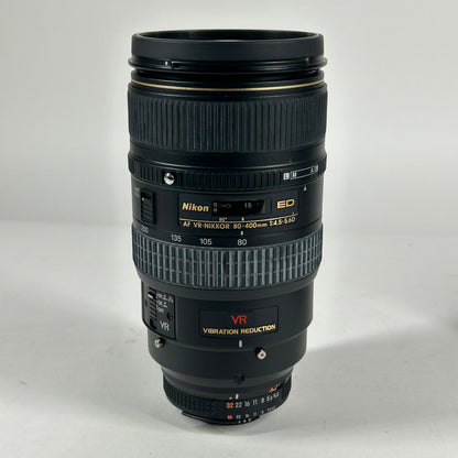 Nikon AF VR-NIKKOR 80-400mm f/4.5-5.6 VR Zoom Lens F