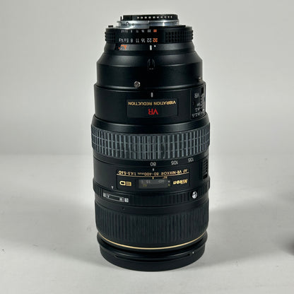 Nikon AF VR-NIKKOR 80-400mm f/4.5-5.6 VR Zoom Lens F
