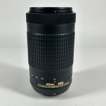 Nikon AF-P DX NIKKOR 70-300mm f/4.5-6.3 G ED Zoom Lens,Auto & Manual Lens F