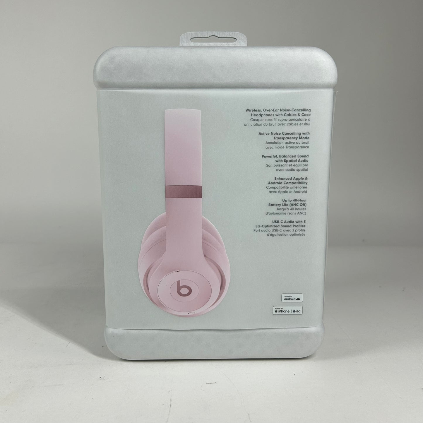 New Beats Studio Pro Wireless Over-Ear Bluetooth Headphones Soft Pink ME2E4LL/A