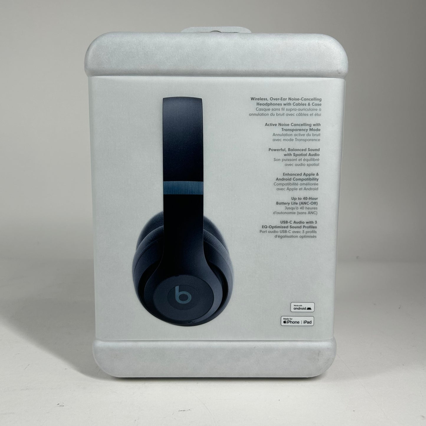 New Beats Studio Pro Wireless Over-Ear Bluetooth Headphones Navy MQTQ3LL/A
