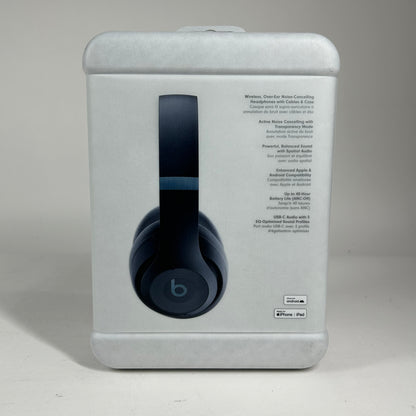 New Beats Studio Pro Wireless Over-Ear Bluetooth Headphones Navy MQTQ3LL/A