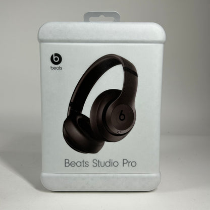 New Beats Studio Pro Wireless Over-Ear Bluetooth Headphones Deep Brown MQTT3LL/A