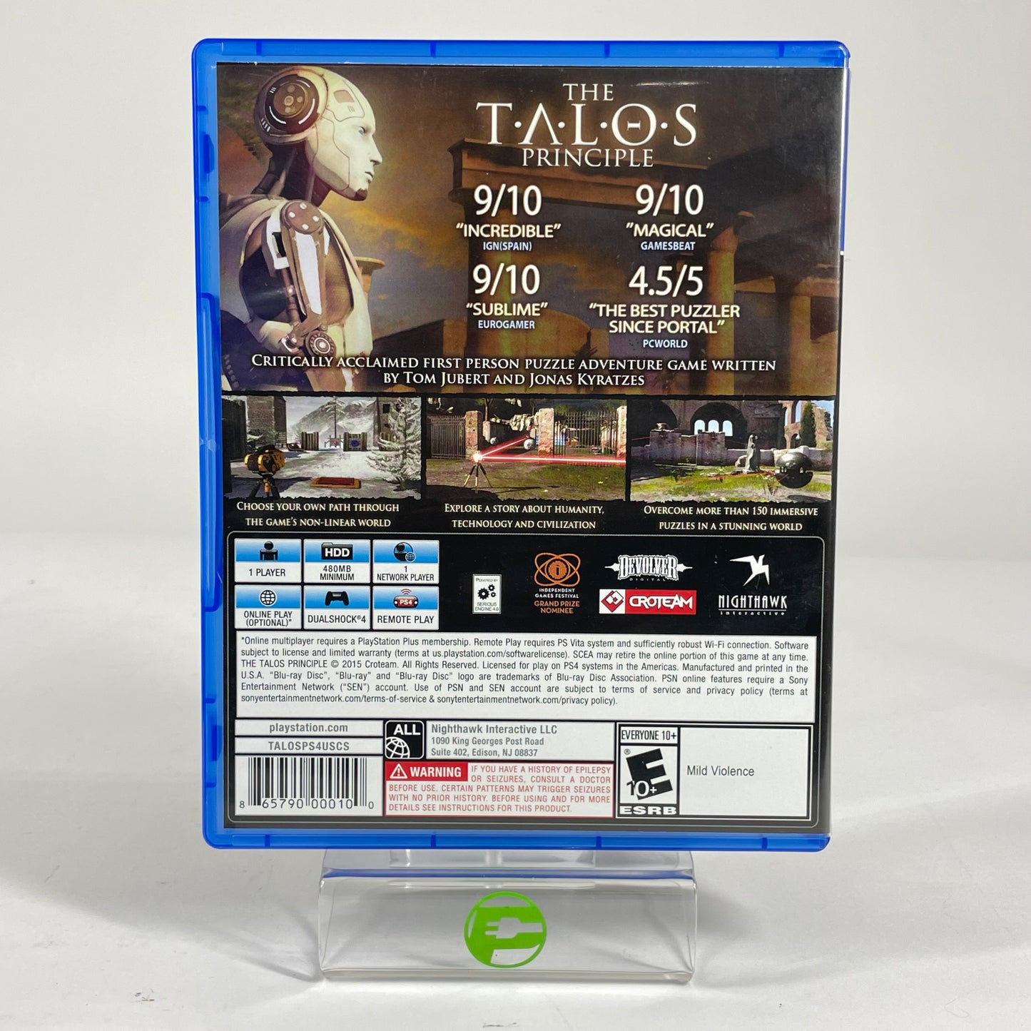 The Talos Principle: Deluxe Edition (Sony PlayStation 4 PS4, 2015)