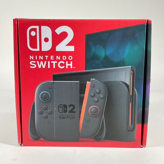New Nintendo Switch 2 Console Gaming System BEE‑001 Black