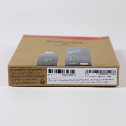 New Amazon Fire TV Stick 4K Streaming Media Device B0CJM1GNFQ