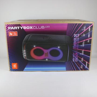 New JBL PartyBox Club 120 Portable Party Speaker Black PARTYBOX120