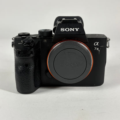 Sony Alpha 7 III 24.2MP Full-Frame Mirrorless Digital Camera Body Only No Door