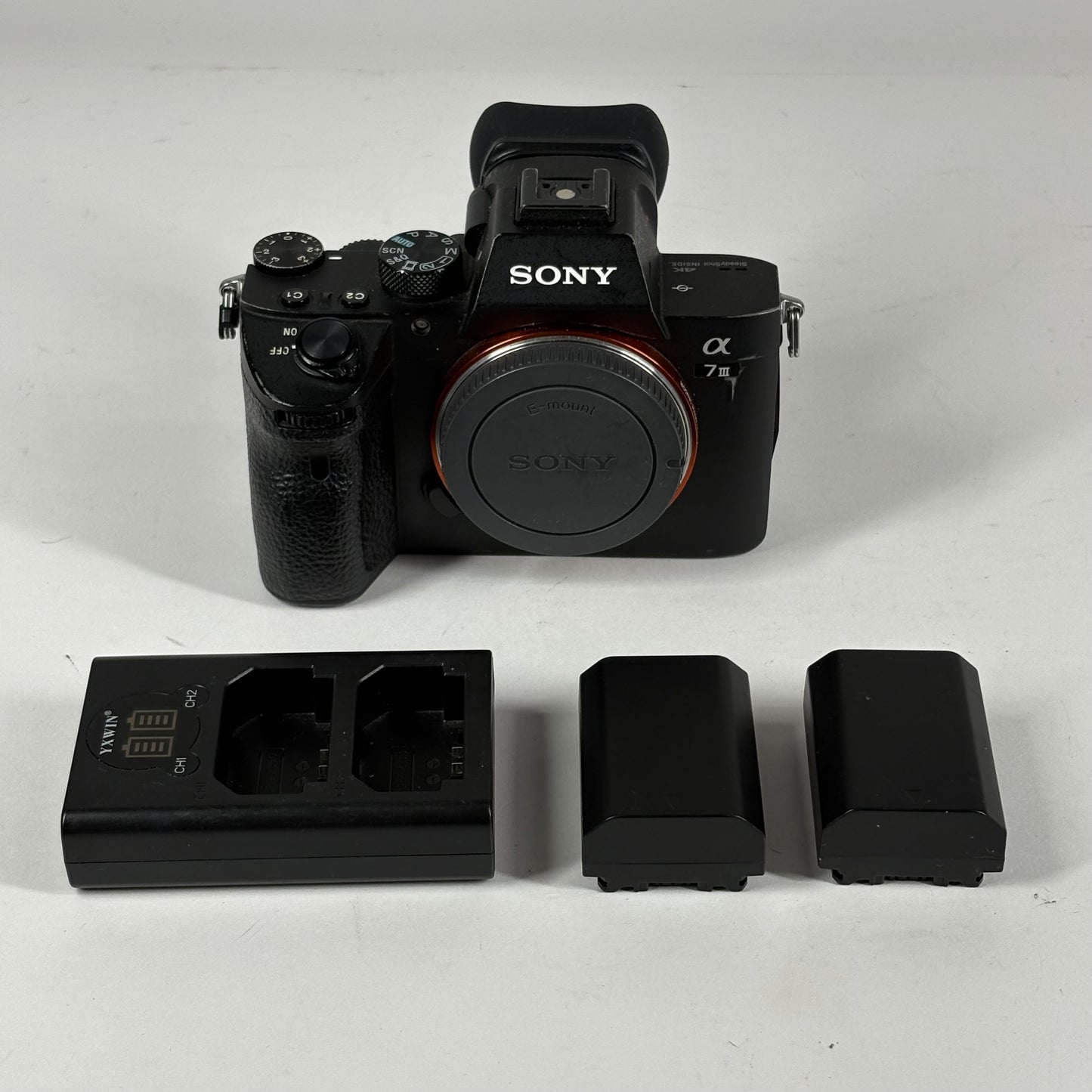 Sony Alpha 7 III 24.2MP Full-Frame Mirrorless Digital Camera Body Only No Door