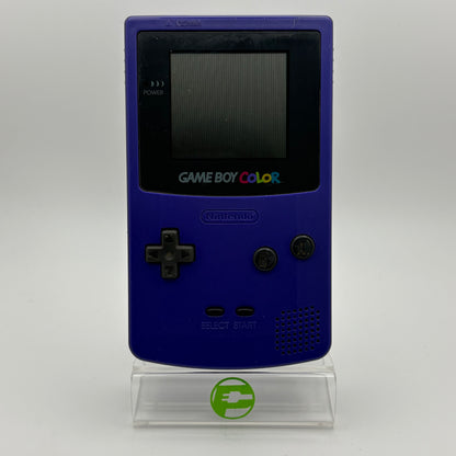 Nintendo Game Boy Color Handheld Game Console CGB-001 Purple