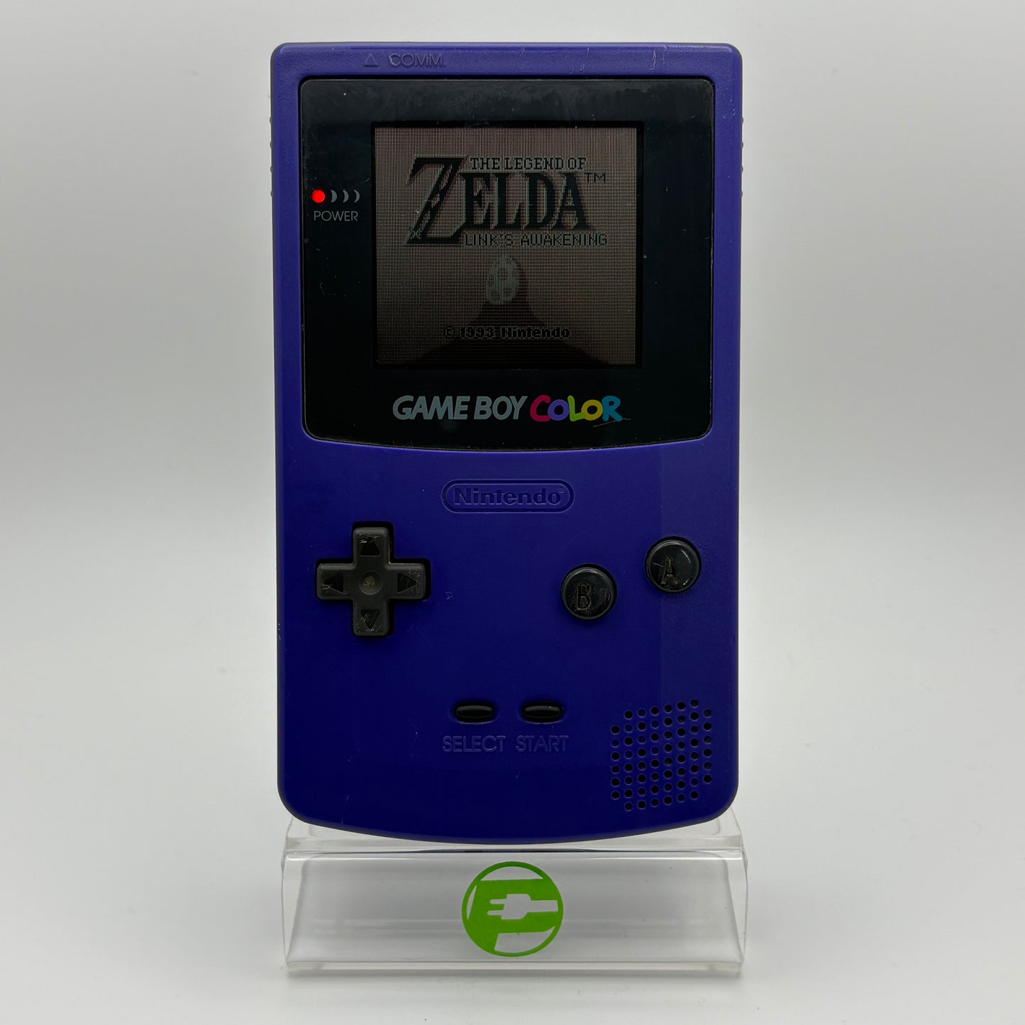 Nintendo Game Boy Color Handheld Game Console CGB-001 Purple