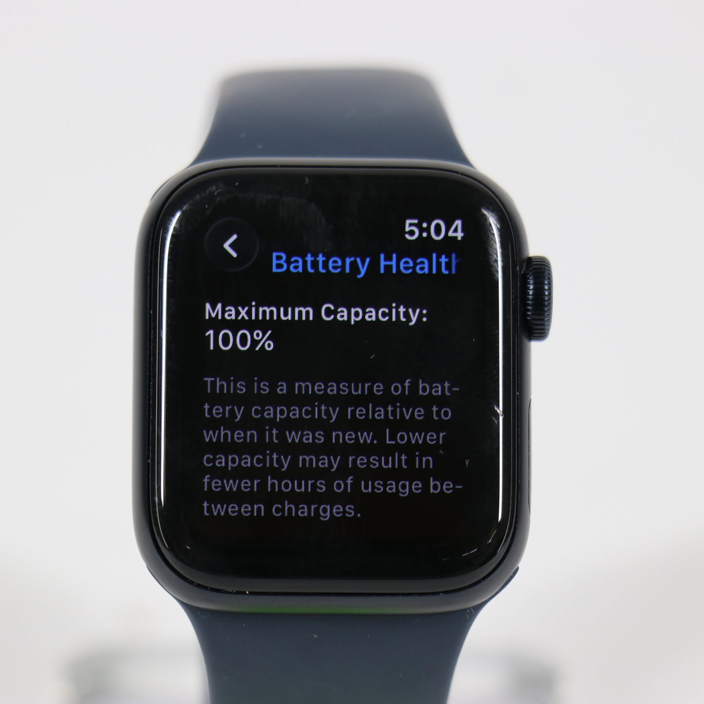 GPS Only Apple Watch SE 3 40MM Midnight Aluminum Midnight Sport Band MEP94LW/A