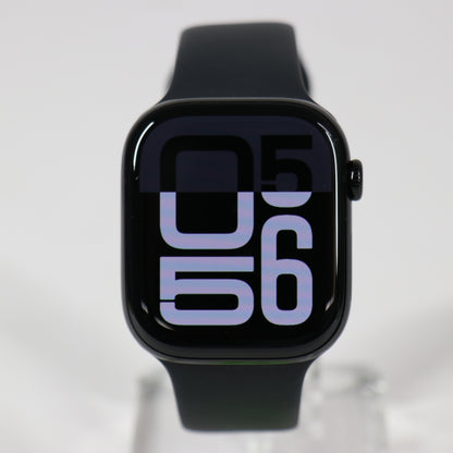 GPS Only Apple Watch Series 10 46MM Jet Black Aluminum Sport Band MWWQ3LW/A