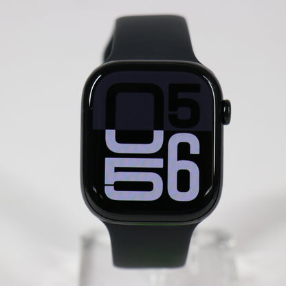 GPS Only Apple Watch Series 10 46MM Jet Black Aluminum Sport Band MWWQ3LW/A