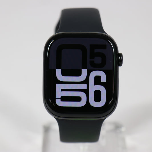 GPS Only Apple Watch Series 10 46MM Jet Black Aluminum Sport Band MWWQ3LW/A