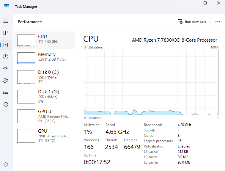 BEQUIET Custom PC RYZEN 7 7800 S3D 5.0GHz 32GB RAM 1TB SSD GeForce RTX 4070