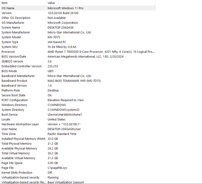 BEQUIET Custom PC RYZEN 7 7800 S3D 5.0GHz 32GB RAM 1TB SSD GeForce RTX 4070